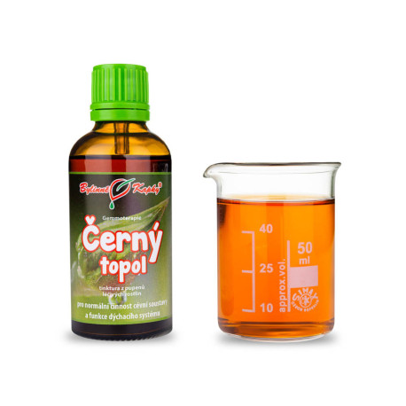 Fekete nyár rügyek 50 ml - gemmoterápia