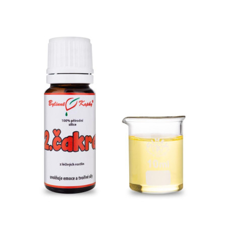 2. csakra - 100% természetes illóolajok - illóolajok keveréke 10 ml