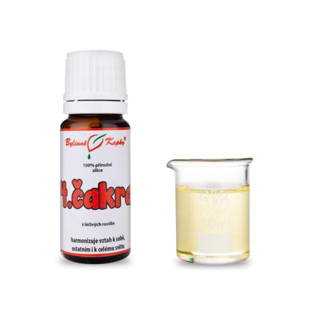 4. csakra - 100% természetes illóolajok - illóolajok keveréke 10 ml