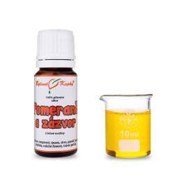 Gyömbér-narancs 100% természetes illóolajok - illóolaj 10 ml