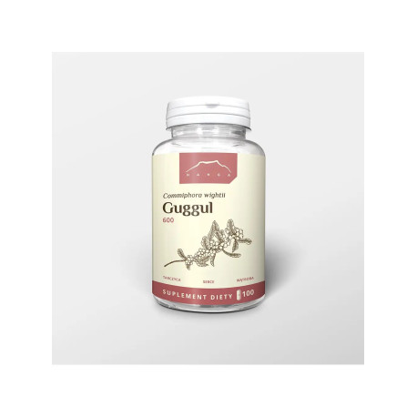 Guggul 600 mg x 100 kapszula - Commiphora mukul