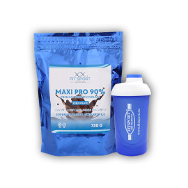 Maxi Pro 90% 750g + Fitsport shaker - eper