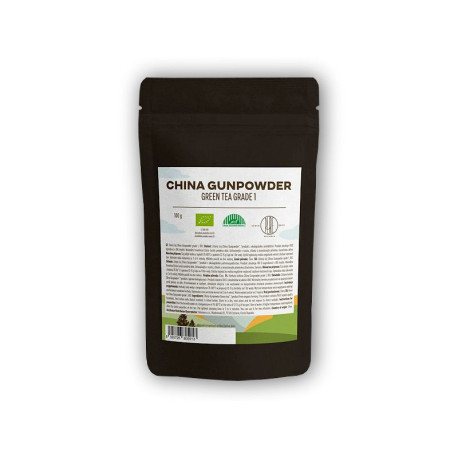 China Gunpowder Grade 1 zöld tea BIO 100g