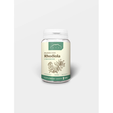 Rhodiola magnéziumkapszulával x 550 mg - 100