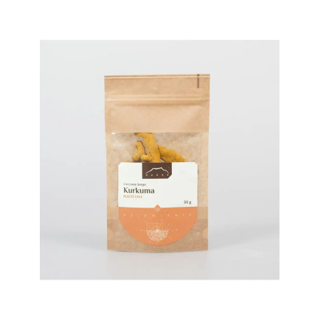 Kurkuma rizóma - Curcuma longa - összesen 50 g