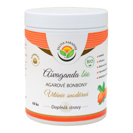 Ashwagandha – üdvözlünk agar cukorkákat BIO 60 darab