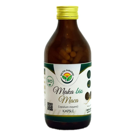 Maca - Lepidium meyenii kapszulák BIO 190 darab