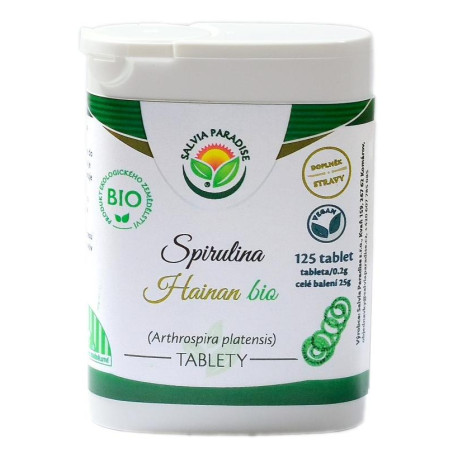 Spirulina Hainan tabletták BIO 25 g