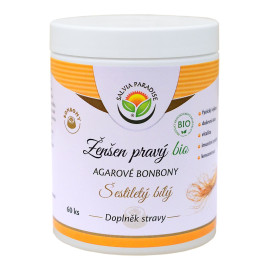 Ginseng Agar cukorka BIO 60 darab