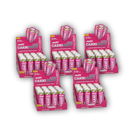 4x CarniShot 3000 20x60ml + 1x INGYENES - mojito