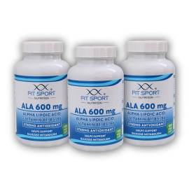 3x ALA 600mg alfa-zsírsav + B1,B5,B6-vitamin 120 zöldségsapka