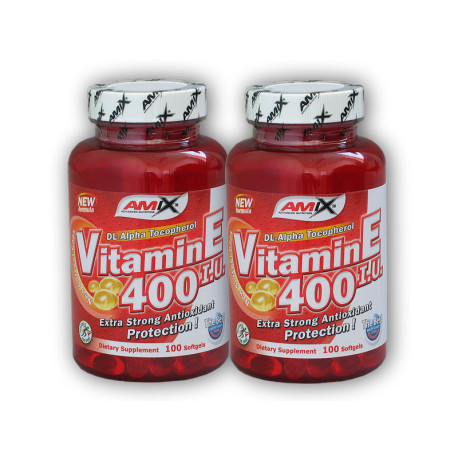 2x Vitamin E 400IU 100 puha gél