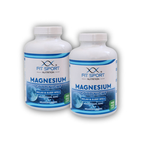 2x magnéziumos JÓ ÉJSZAKA 150 zöldségkupak - Magnesium Sleep Well