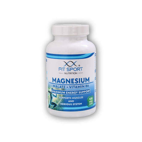 Magnézium-malát + B6-vitamin 120 zöldségsapka - Energiamagnézium