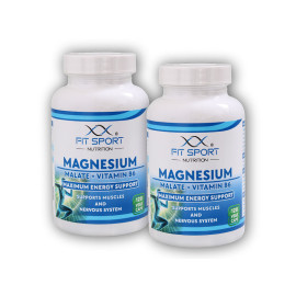 2x magnézium-malat + B6-vitamin 120 zöldségsapka - Energiamagnézium