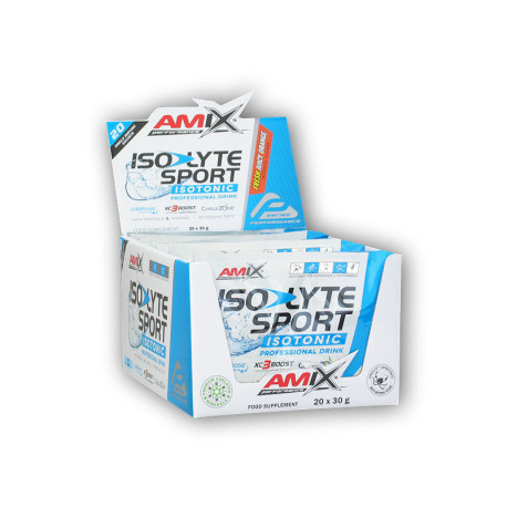 20x Isolyte Sport Isotonic ESD por 30g - kék málna