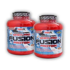 2x WheyPro Fusion Protein 2300g - fehér csokoládé