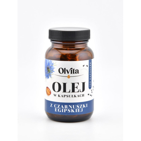 Egyiptomi fekete kötélolaj kapszulák 500 mg Olvita - 120