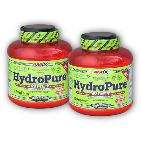 2x Hydro Pure Whew 1600g - francia eper joghurt