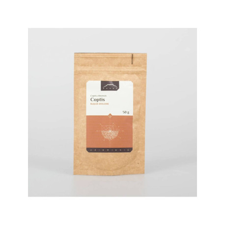 Coptis rizóma - Rhizoma coptidis chinensis - 50g őrölt