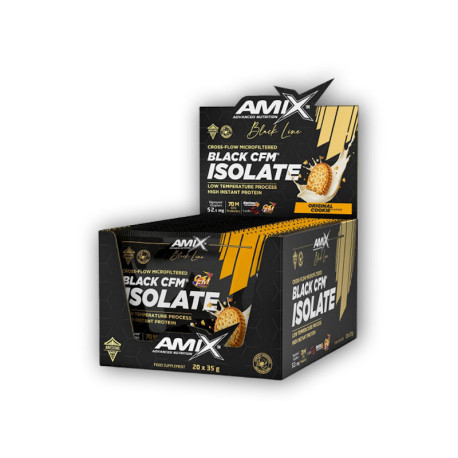 10x Black Line Black CFM Isolate 35g - KÜLÖNLEGES AJÁNLAT - sós karamellfagyi