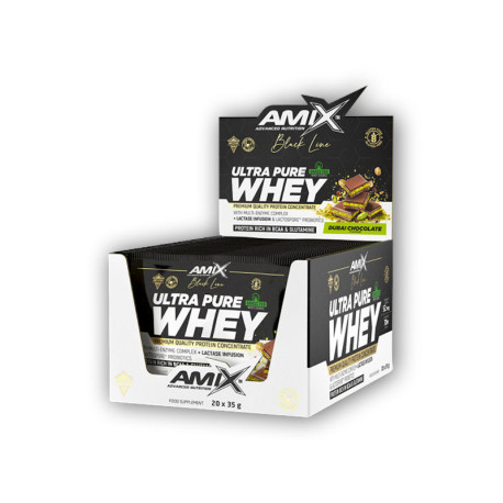 10x Black Line Ultra Pure Whup 35g - KÜLÖNLEGES AJÁNLAT - tejes fehér csokoládé