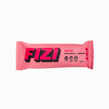 FIZI Keto eper és mandula szelet