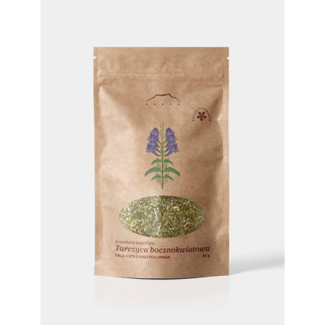 Kínai koponyasapka (Skullcap) - Scutellaria lateriflora - 50 g apróra vágva