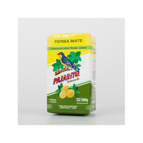 Yerba Mate Pajarito citrom-menta - 500g