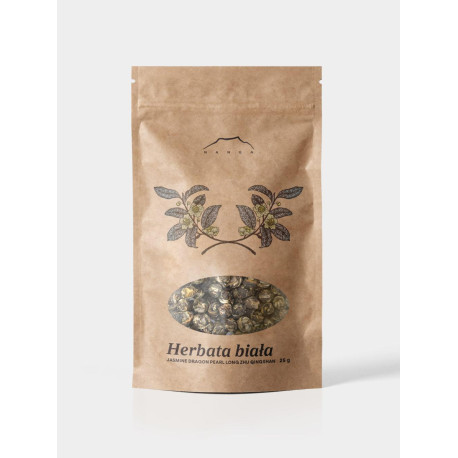 Fehér tea - Jázmin-sárkány gyöngy Long Zhu Qingshan - 25 g