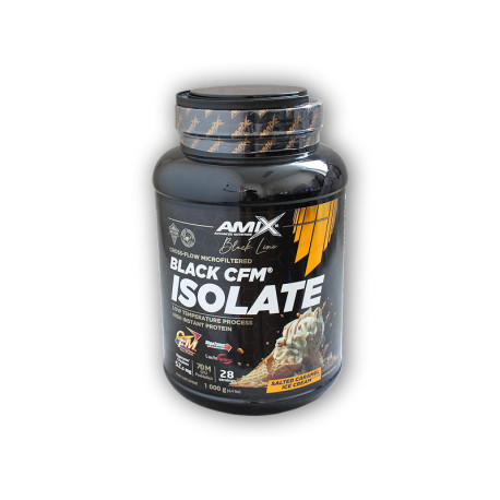 Black Line Black CFM Isolate 1000g - vanília makadám diókkal