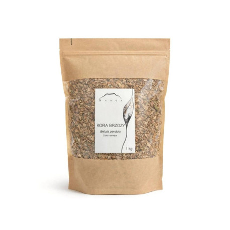 Nyírfa kéreg - kézzel szedett - Betula verrucosa - 1kg apróra vágva
