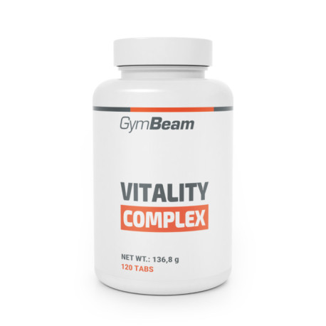 Vitality komplexus - GymBeam - ízletlen - 120 tab.