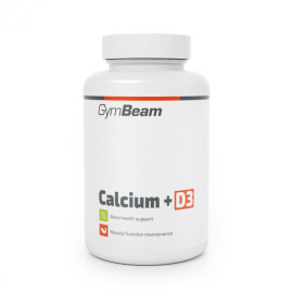 Kalcium + Vitamin D3 - GymBeam - 120 zacskó.