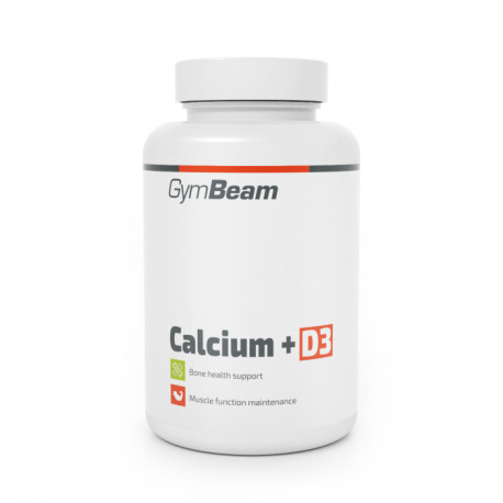 Kalcium + Vitamin D3 - GymBeam - 120 zacskó.