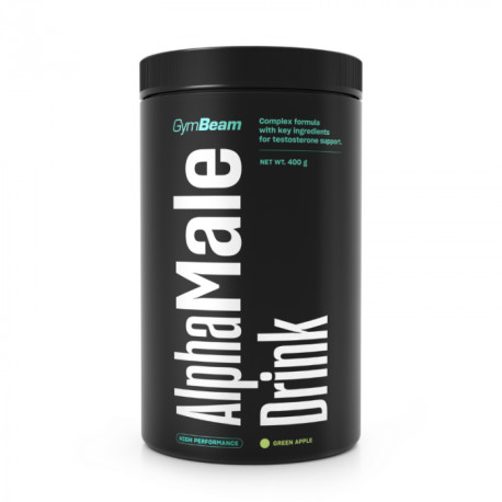 AlphaMale ital - GymBeam - Green Apple - 400 g