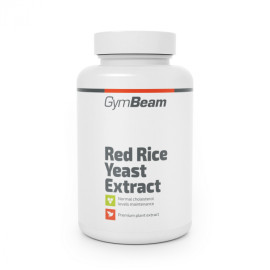 Erjesztett vörös rizskivonat - GymBeam - 90 zacsk.