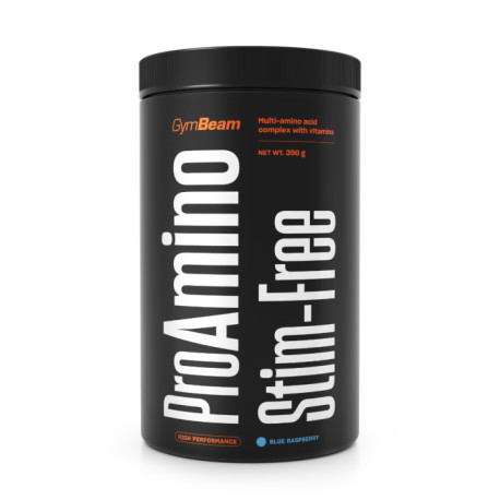 ProAMINO Stim-mentes - GymBeam - Kék Málna - 390 g