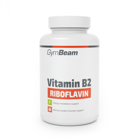 B2-vitamin (Riboflavin) - GymBeam - 90 zacskó