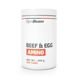 Beef & Egg - GymBeam - íztelen - 500 tablet.