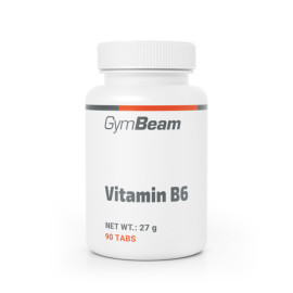 B6-vitamin (piridoxin) - GymBeam - 90 tablet.