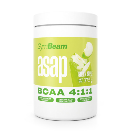 ASAP BCAA - GymBeam - Green Apple - 375 g