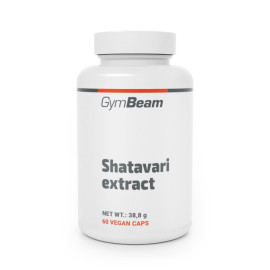 Shatavari kivonat - GymBeam - 60 zacskó