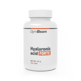 Hialuronsav Forte - GymBeam - ízstelenül - 180 tablet.