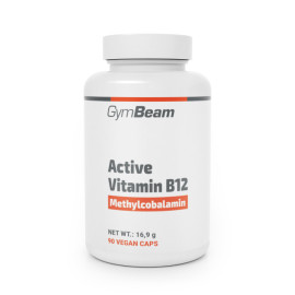 Aktív B12-vitamin (metilkobalamin) - GymBeam - 90 zacskó.