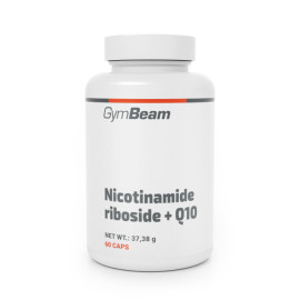 Nikotinamid ribozid + Q10 - GymBeam - 60 zacskó.