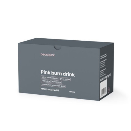 Pink burn ital - GymBeam - citrom - 150 g