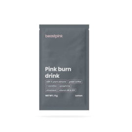 Pink burn ital mintája - GymBeam - citrom - 5 g
