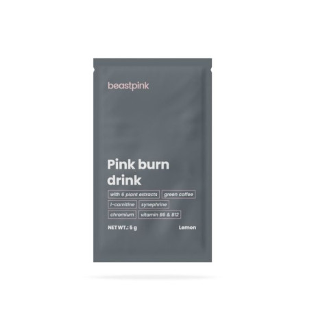Pink burn ital mintája - GymBeam - citrom - 5 g