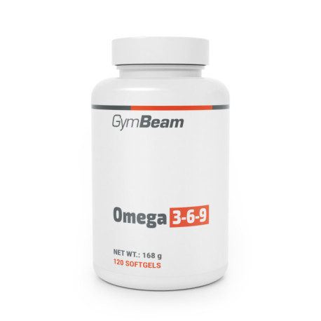 Omega 3-6-9 - GymBeam - 120 kapszula.